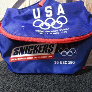 Adidas Snickers USA Olympic team 1992 waist bag~EUC~Collectable